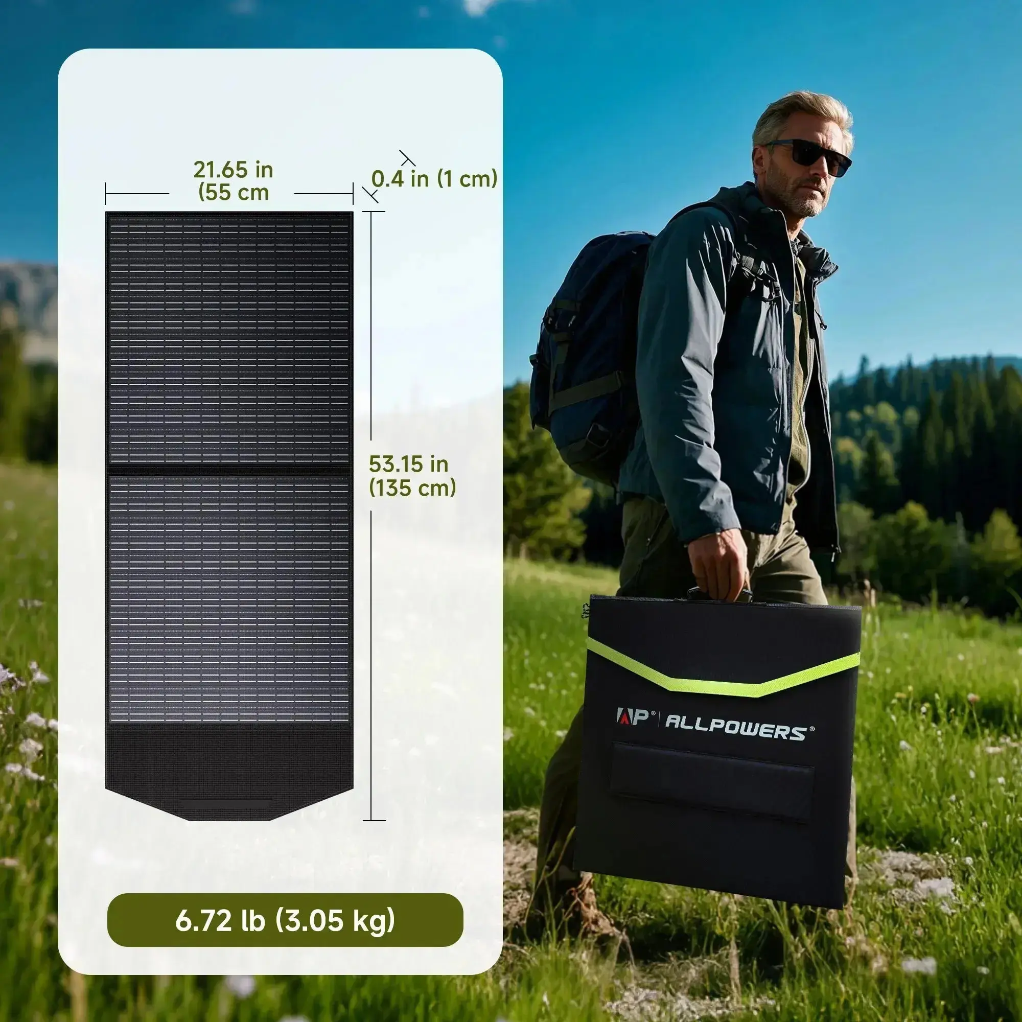 ALLPOWERS SP027 Portable Foldable Solar Panel 100W - Image 4