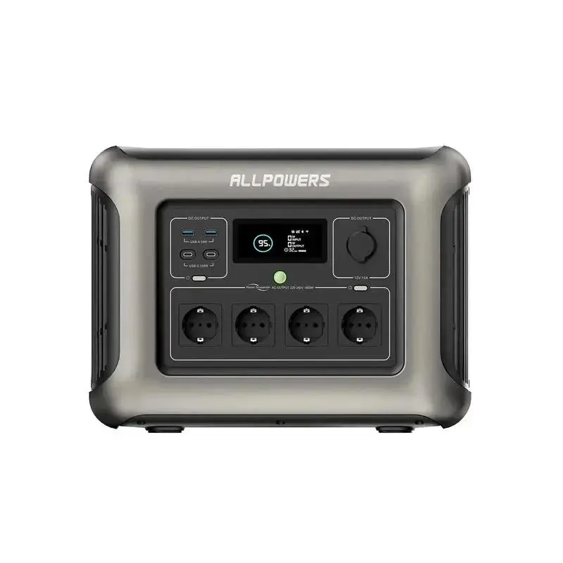 ALLPOWER Solar Generator Kit 1800W (R1500 + SOLAX SE200 200W Solar Panel) - Image 4