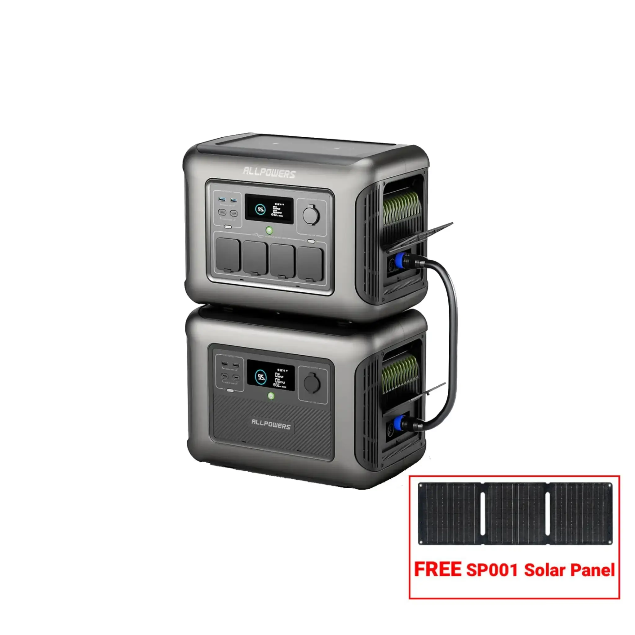 ALLPOWERS R1500 Portable Power Station 1800W 1152Wh LiFeP04 Battery - Image 20