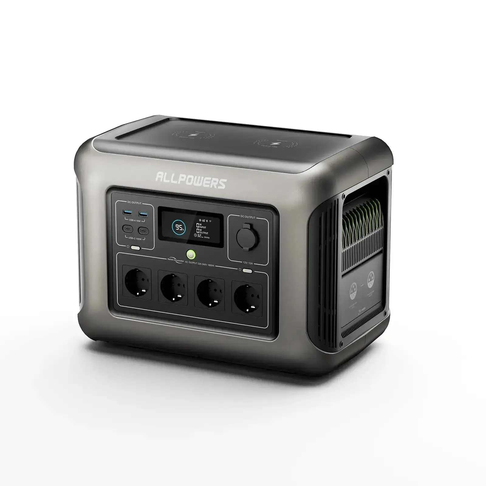 ALLPOWERS R1500 Portable Power Station 1800W 1152Wh LiFeP04 Battery - Image 3