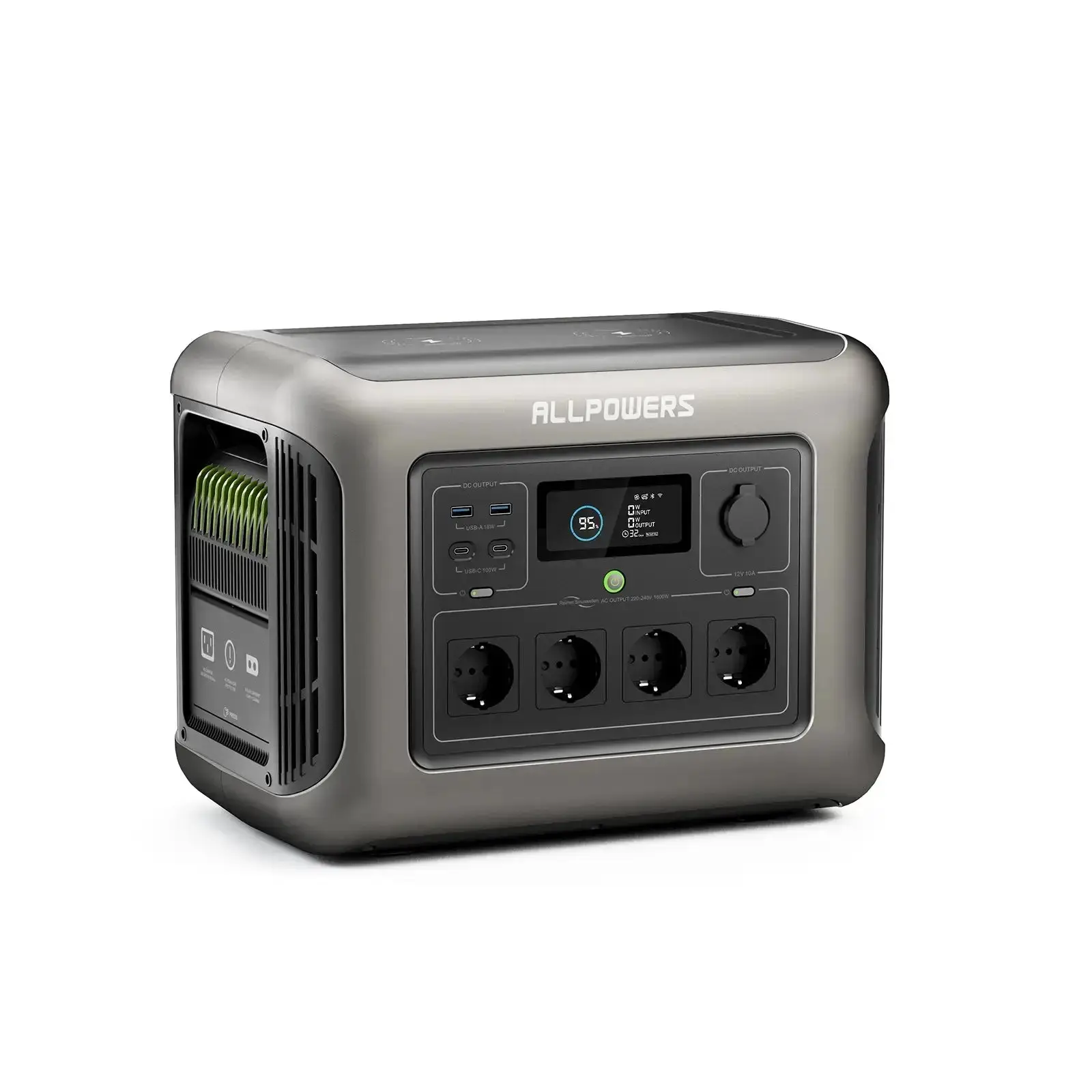 ALLPOWERS R1500 Portable Power Station 1800W 1152Wh LiFeP04 Battery - Image 4