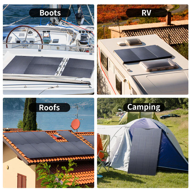 ALLPOWERS Solar Generator Kit 2500W (R2500 V2 + SF200 200W Flexible Solar Panel) - Image 10
