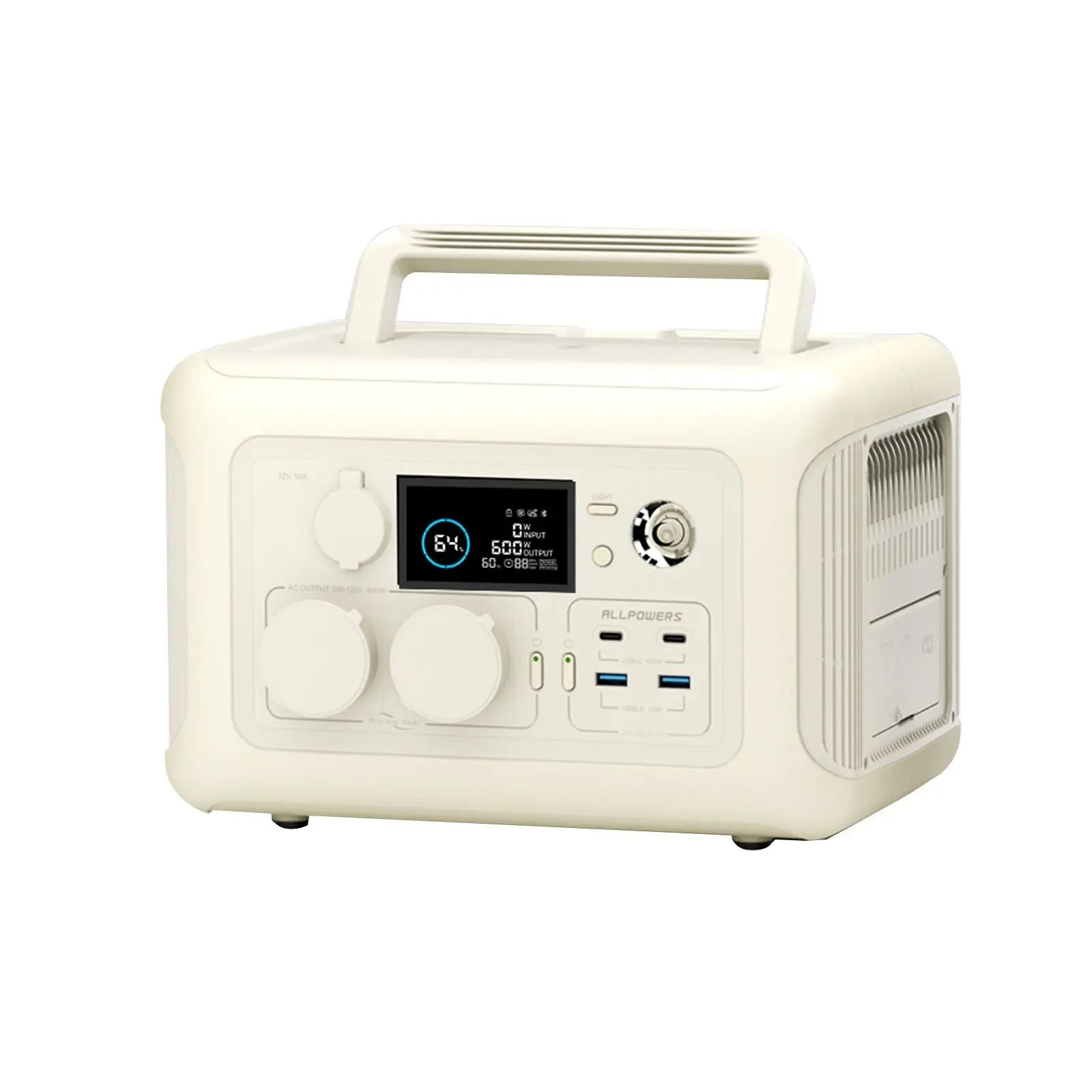 ALLPOWERS R600 Portable Power Station 600W 299Wh LiFeP04 Battery - Image 8