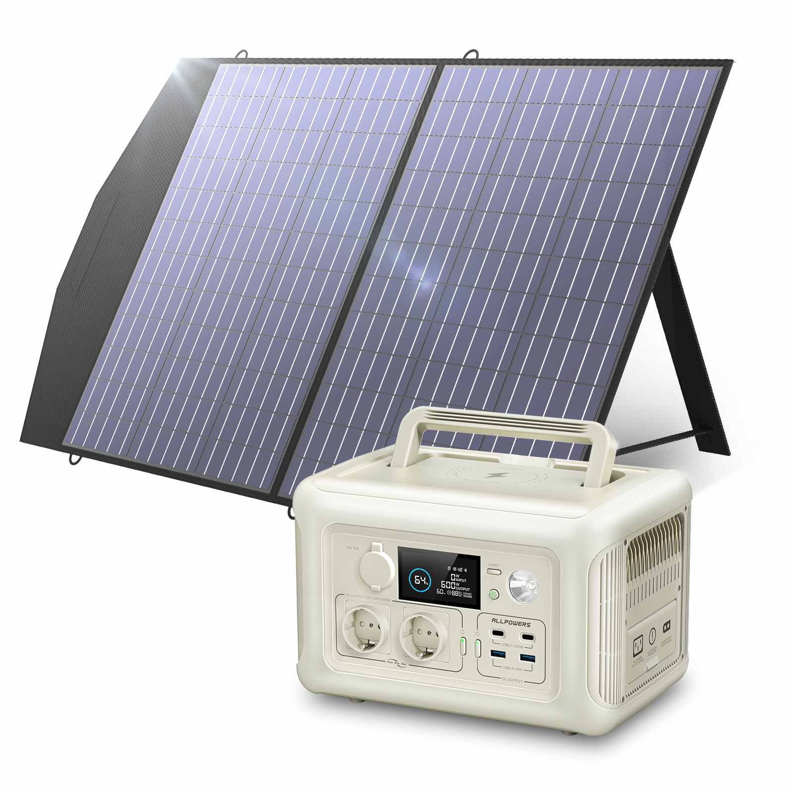 ALLPOWERS R600 Portable Power Station 600W 299Wh LiFeP04 Battery - Image 10