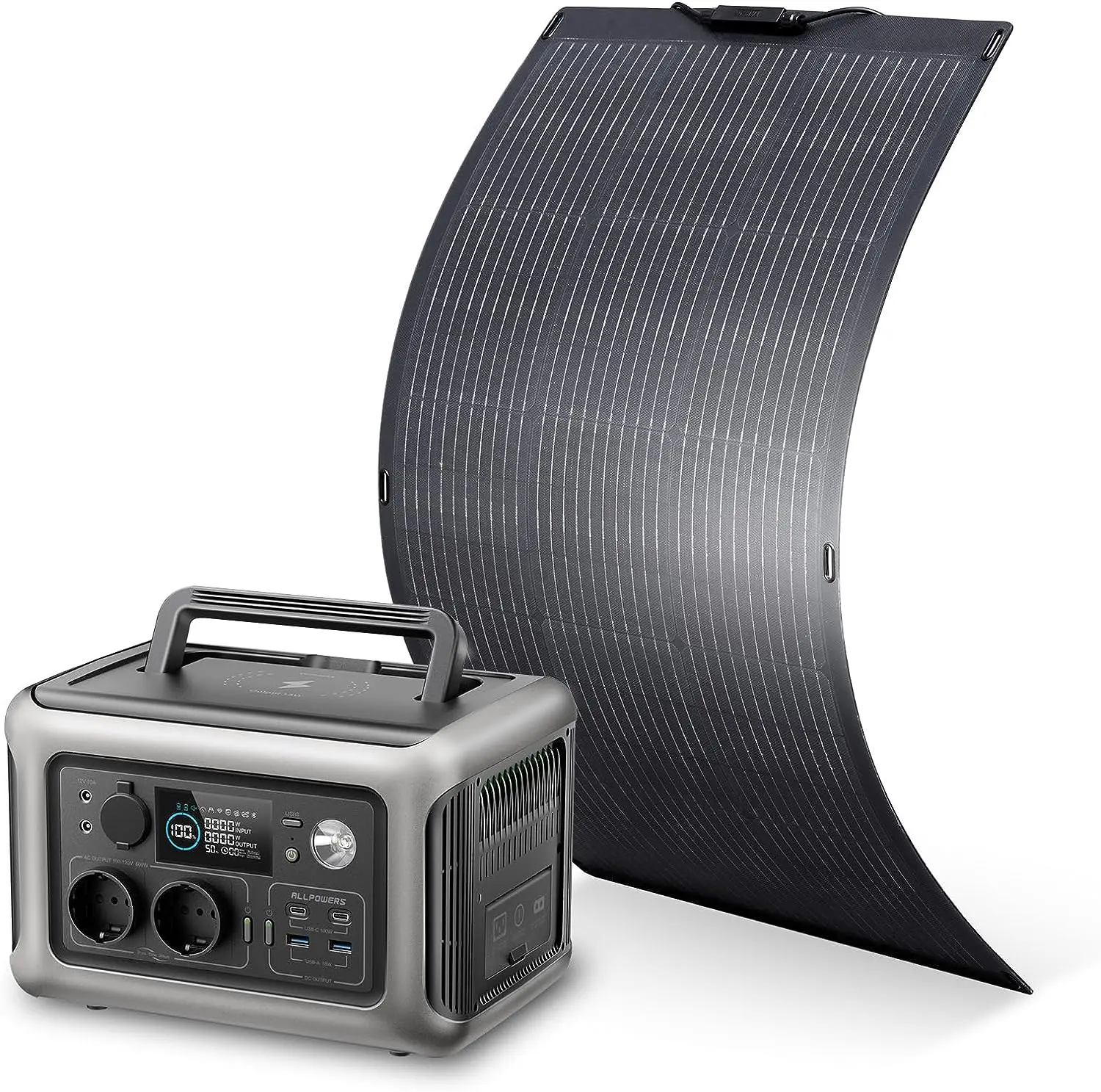 ALLPOWERS R600 Portable Power Station 600W 299Wh LiFeP04 Battery - Image 14