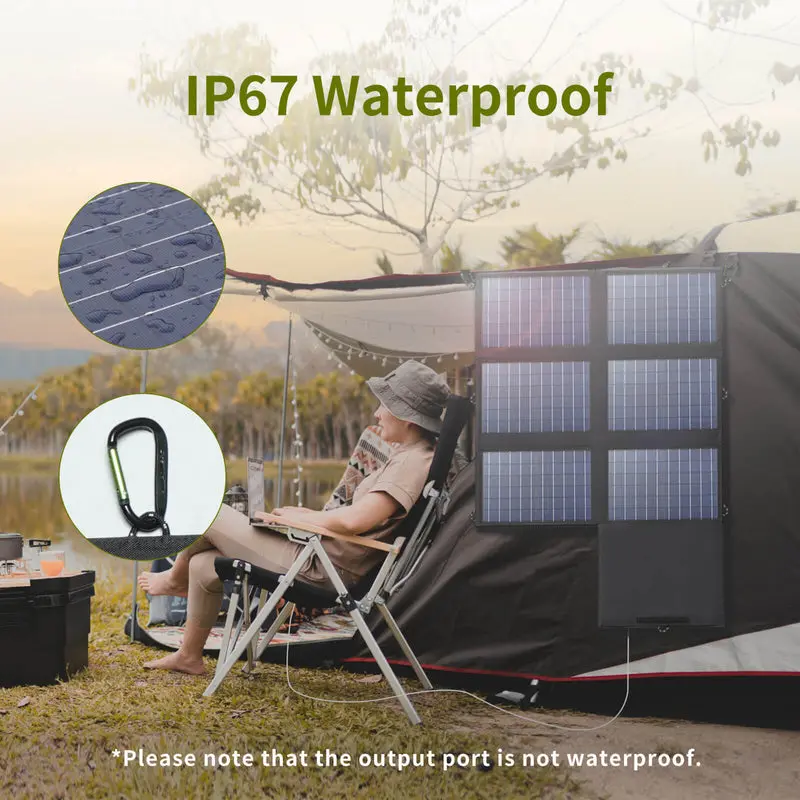 ALLPOWERS Solar Generator Kit 200W (S200 + SP026 60W Solar Panel) - Image 3