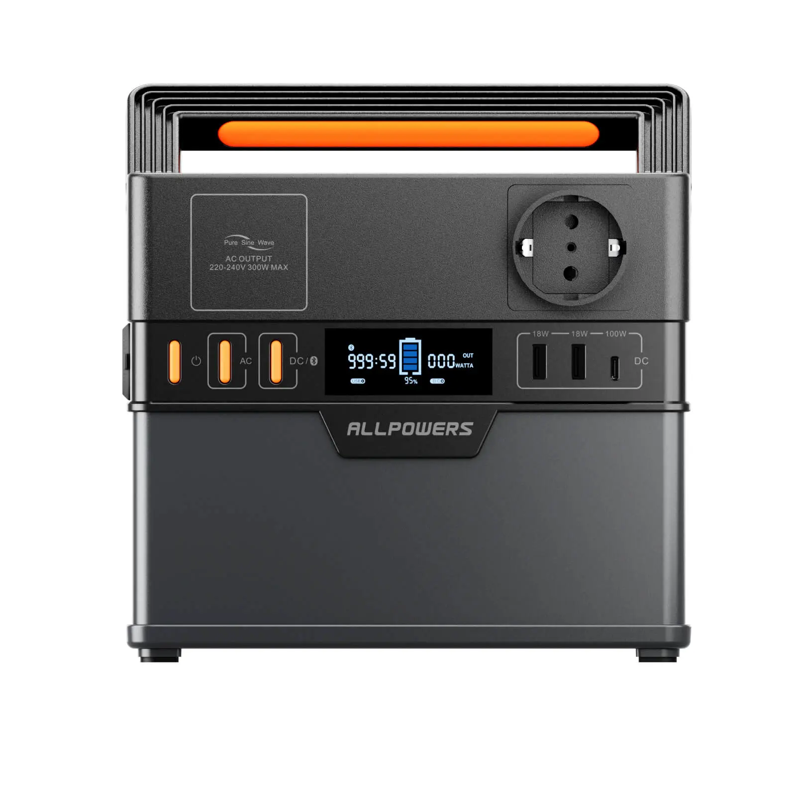 ALLPOWERS S300 Plus Portable Power Station 300W 288Wh - Image 4