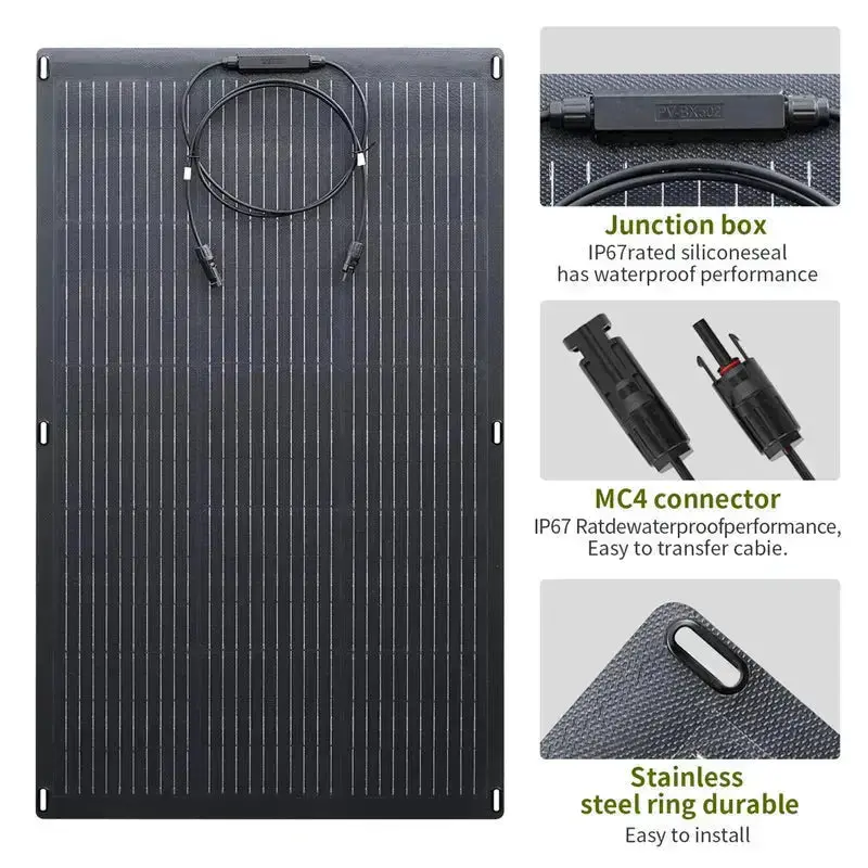 ALLPOWERS Solar Generator Kit 1800W (R1500 + SF100 100W Flexible Solar Panel) - Image 8